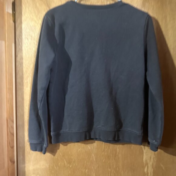 Girls Joe Boxer Crew Sweatshirt Smiles Change The World on front Size 14/16 Grey - Picture 4 of 14